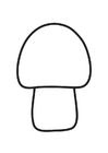 Coloring pages Mushroom