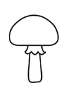 Coloring pages Mushroom