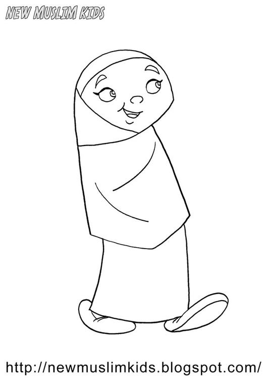 660 Collections Coloring Pages Muslim  Best Free