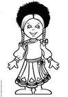 Coloring pages Natasha