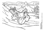 Coloring pages neopets winter