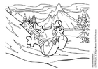 Coloring pages neopets winter