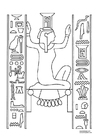 Coloring pages Nephthys