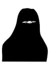 Coloring pages niqab