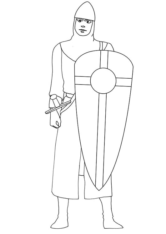 Coloring page norman