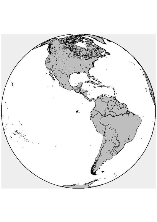 North and South America
