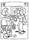 Coloring page nursery class