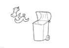 Coloring pages Organic waste