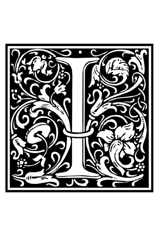 ornamental alphabet - I