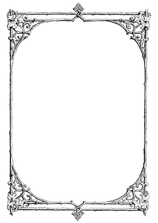 ornate frame