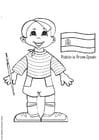 Coloring page Pablo from Spain