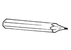 Coloring page pencil