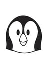 Coloring pages Penguin Head