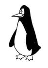 Coloring pages penguin