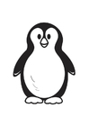 Coloring page Penguin