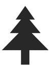 Coloring pages pine tree