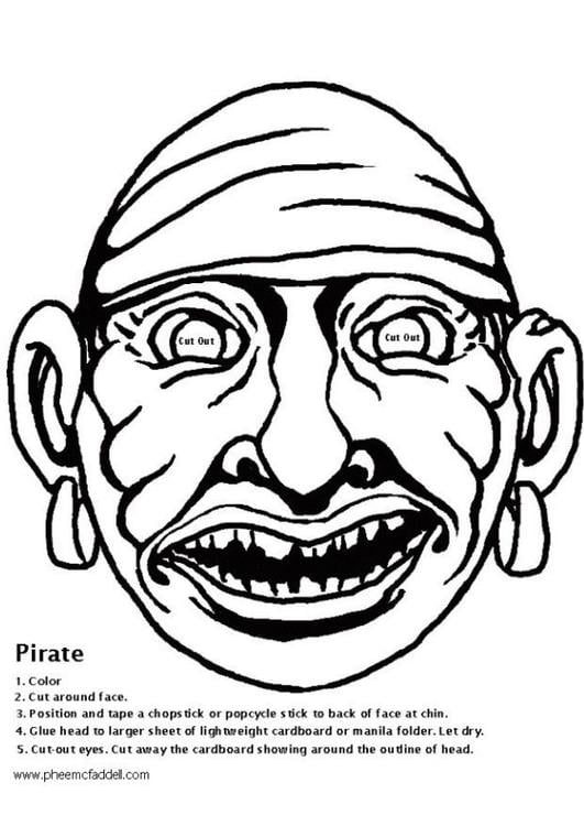 pirate mask