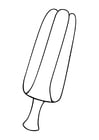 Coloring pages popsicle
