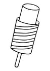 Coloring pages popsicle