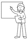 Coloring page presentation