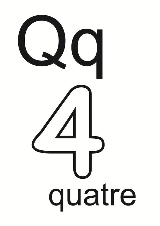 Coloring page q