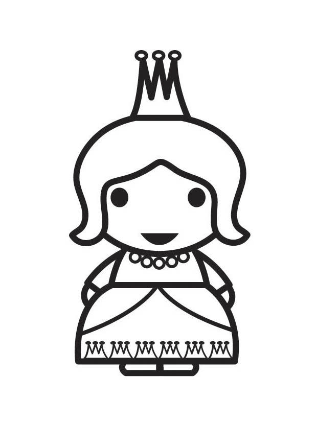 Coloring Page Queen - free printable coloring pages - Img 18308