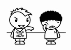 coloring-page racism