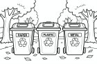 Coloring page recycle