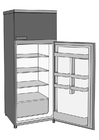 Coloring pages refrigerator