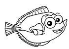 Coloring pages regal tang