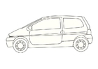 Coloring page renault twingo