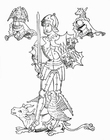 Coloring pages Richard Neville, Earl of Warwick