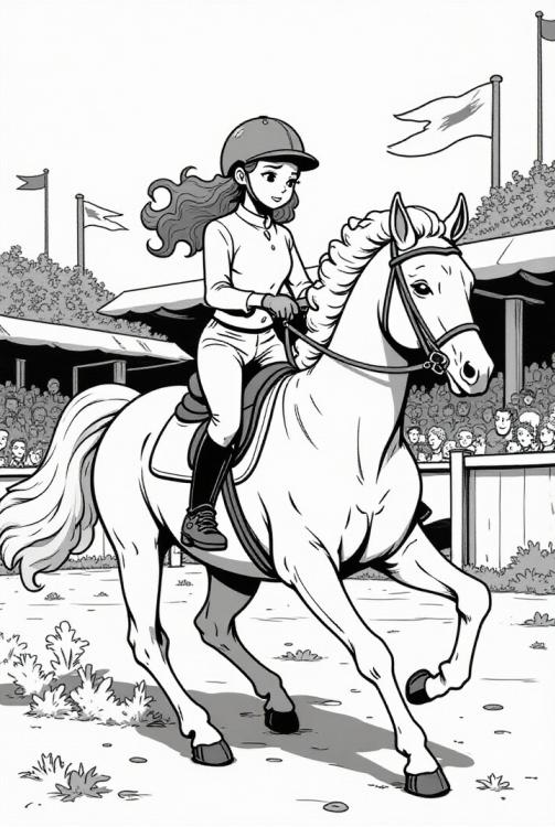 rider on horse