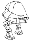 Coloring pages robot