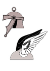 Coloring page Roman helmet