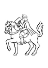 Coloring pages royal messenger