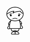 coloring-page sad