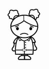 Coloring pages sad