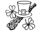 Coloring pages Saint Patrick's Day