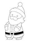 Coloring pages Santa Claus