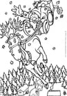 Coloring pages Santa Claus