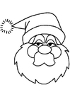 Coloring pages Santa Claus