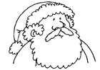 Coloring pages Santa Claus