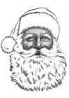 Coloring pages Santa Claus