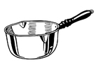 Coloring page saucepan