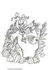 Coloring pages scarecrow