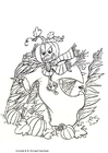 Coloring pages scarecrow