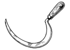 Coloring pages scythe