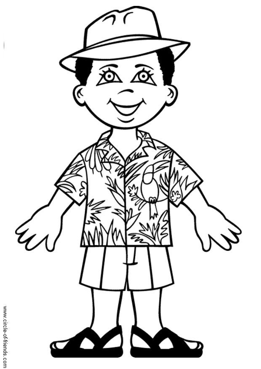 Coloring page Sebastio