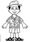 Coloring pages Sebastio